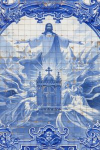 Portugal, Porto Mosaic at Santo Ildefonso Church