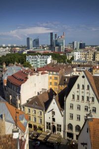 Estonia, Tallinn View of city