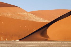 Namibia, Namib-Naukluft Park, Abstract of dunes