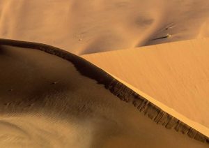 Namibia, Namib-Naukluft Park Abstract sand dunes