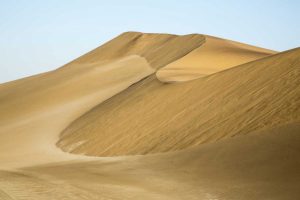 Namibia, Namib Desert Pinwheel pattern on dunes